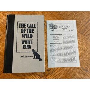 Vintage The Call of the Wild White Fang Reader's Digest & Original Insert